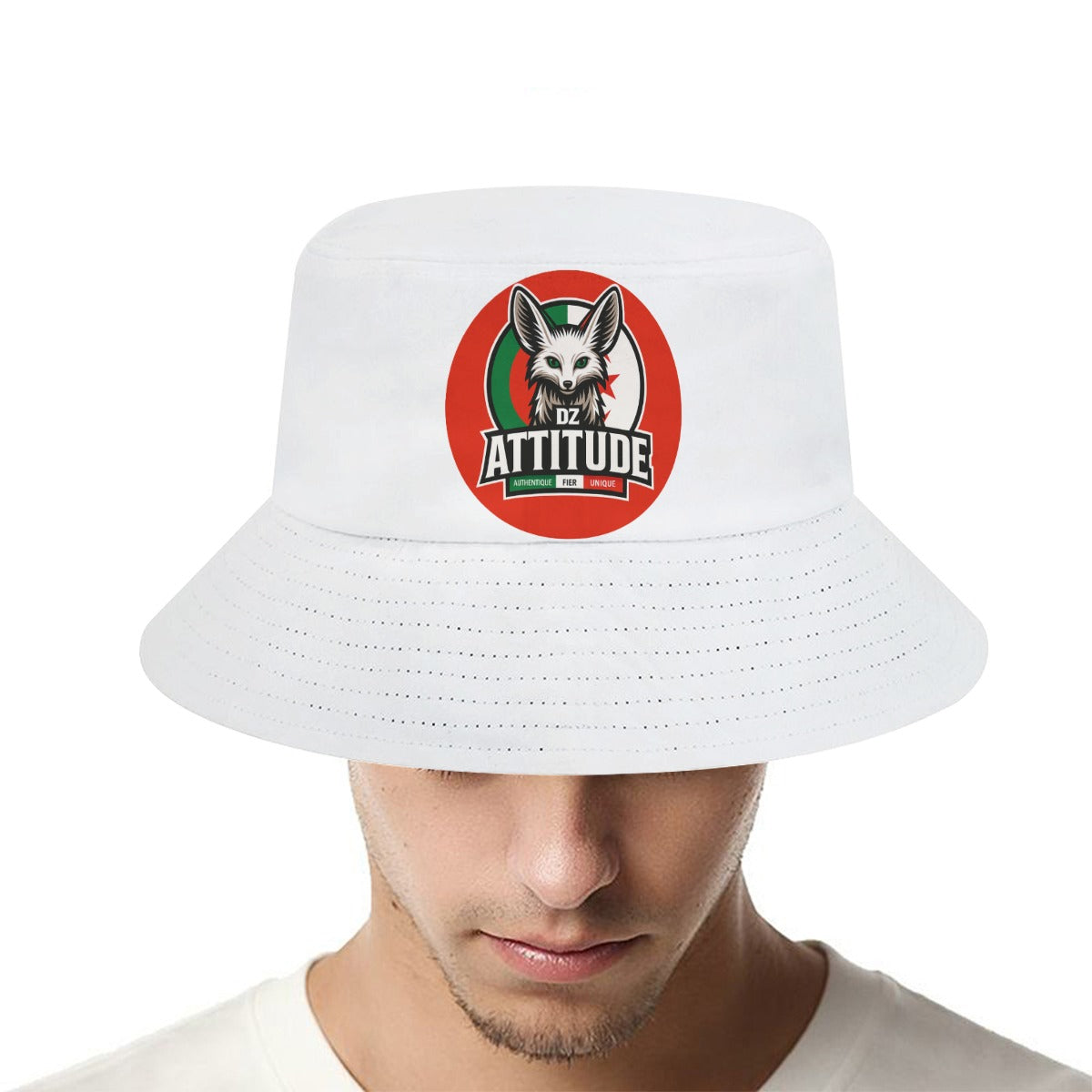 Bob DZ ATTITUDE – Logo rouge fennec | Authentique • Fier • Unique