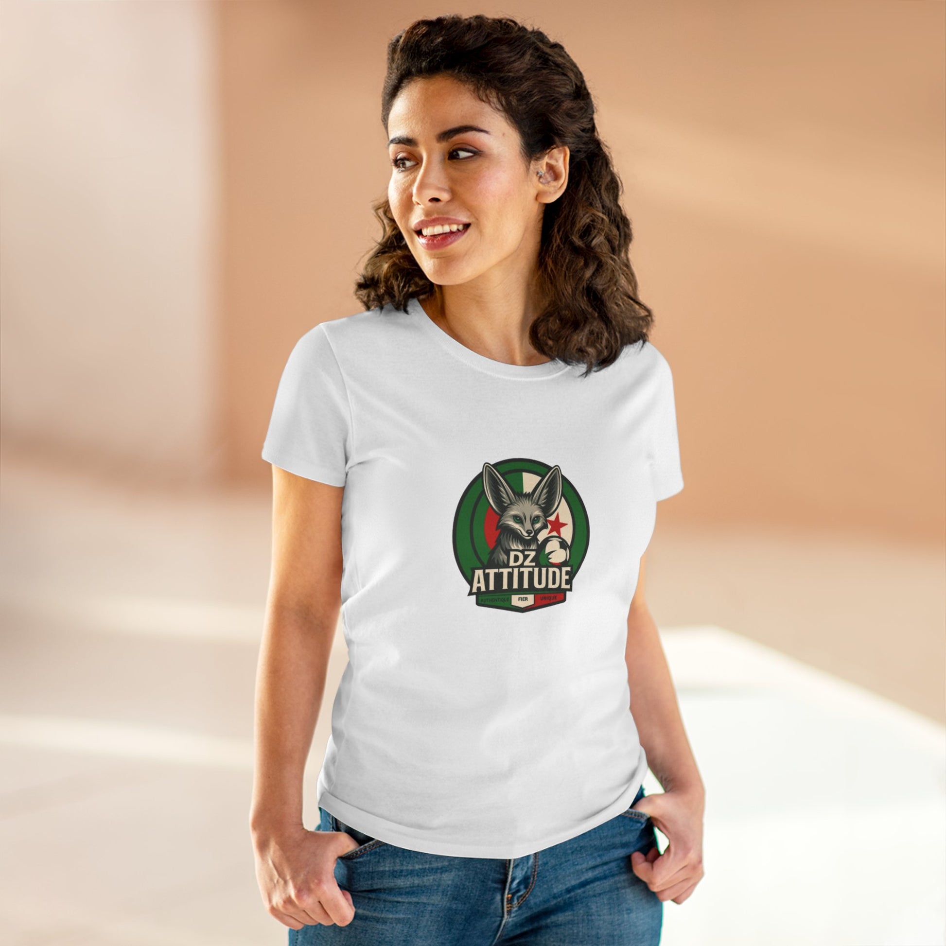 T-shirt Femme DZ ATTITUDE – Fier. Authentique. Unique