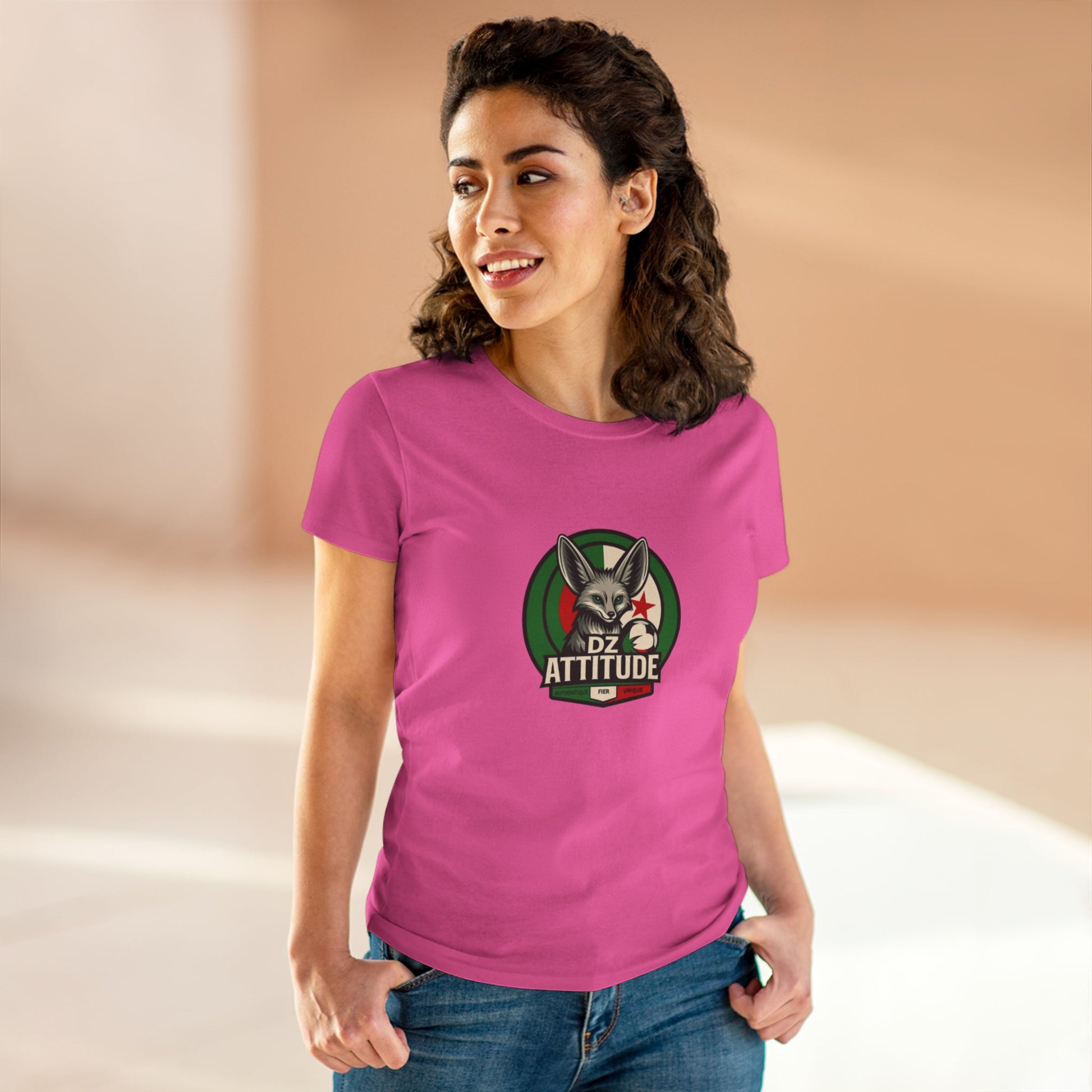 T-shirt Femme DZ ATTITUDE – Fier. Authentique. Unique