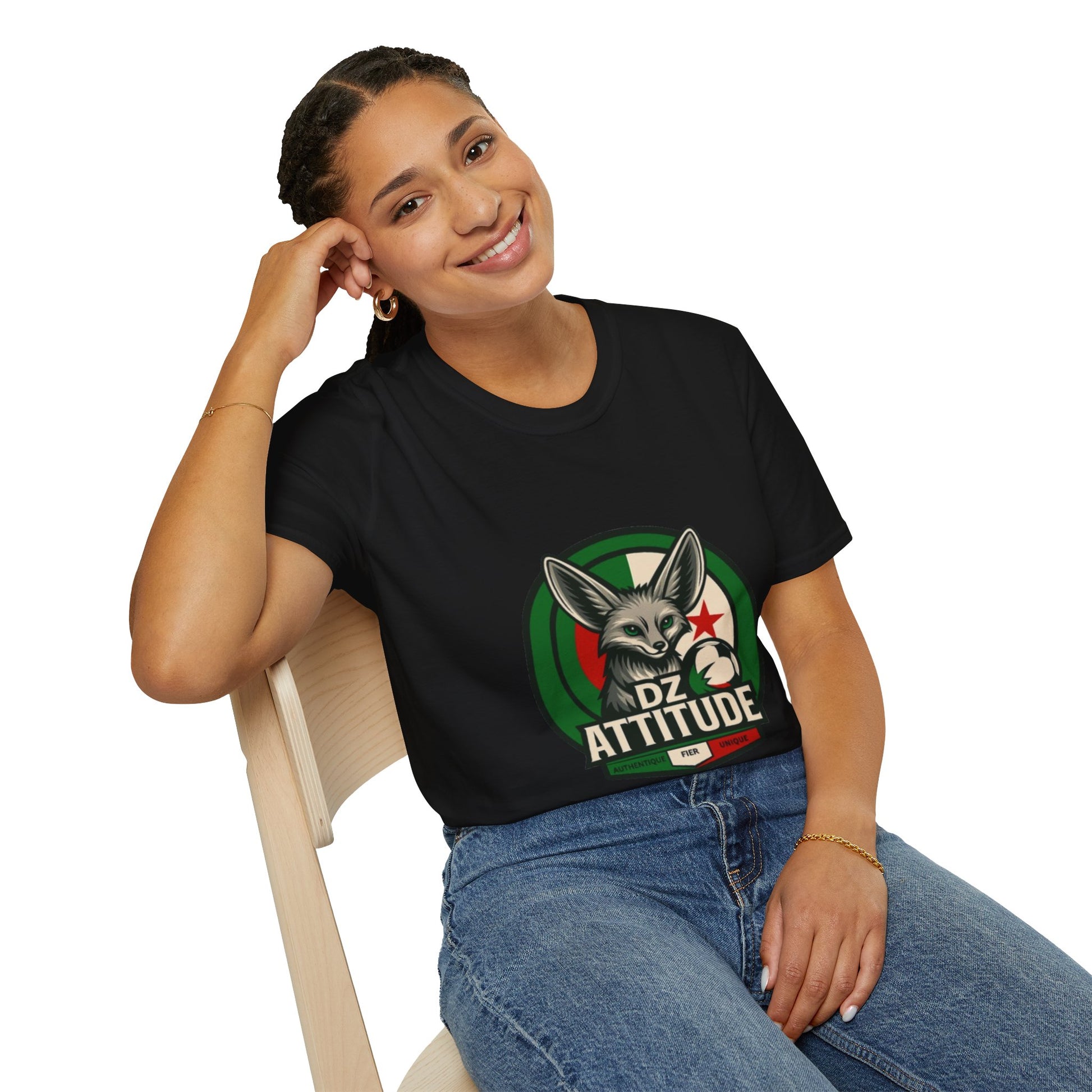 T-Shirt Unisexe DZ ATTITUDE – Fier. Authentique. Unique