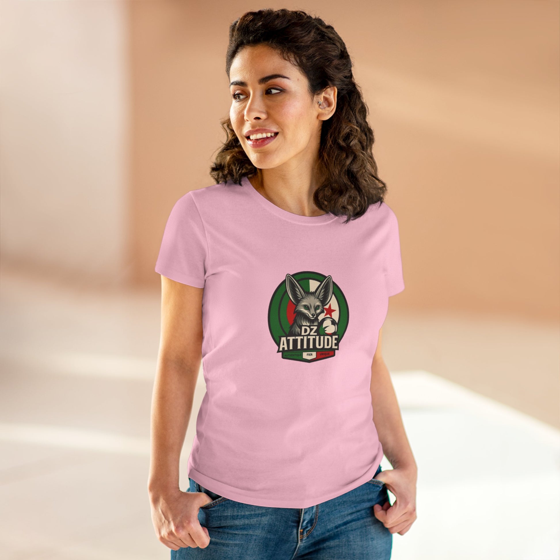 T-shirt Femme DZ ATTITUDE – Fier. Authentique. Unique