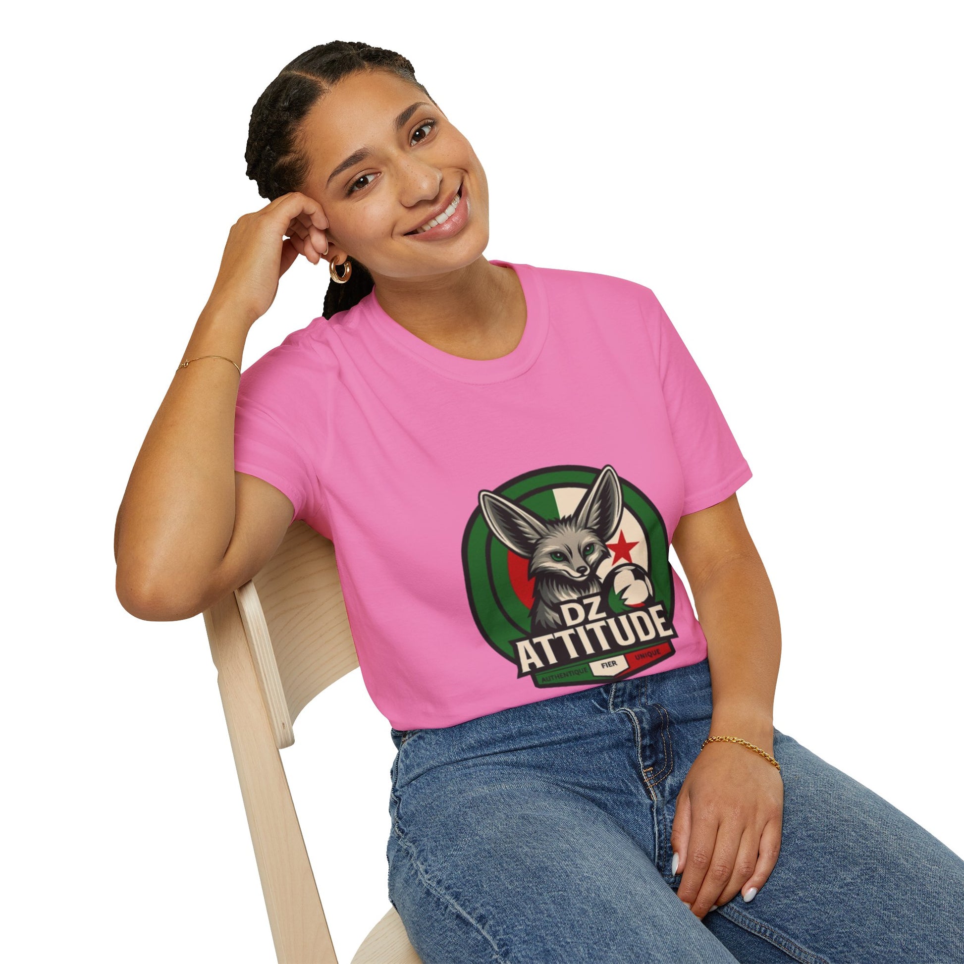 T-Shirt Unisexe DZ ATTITUDE – Fier. Authentique. Unique