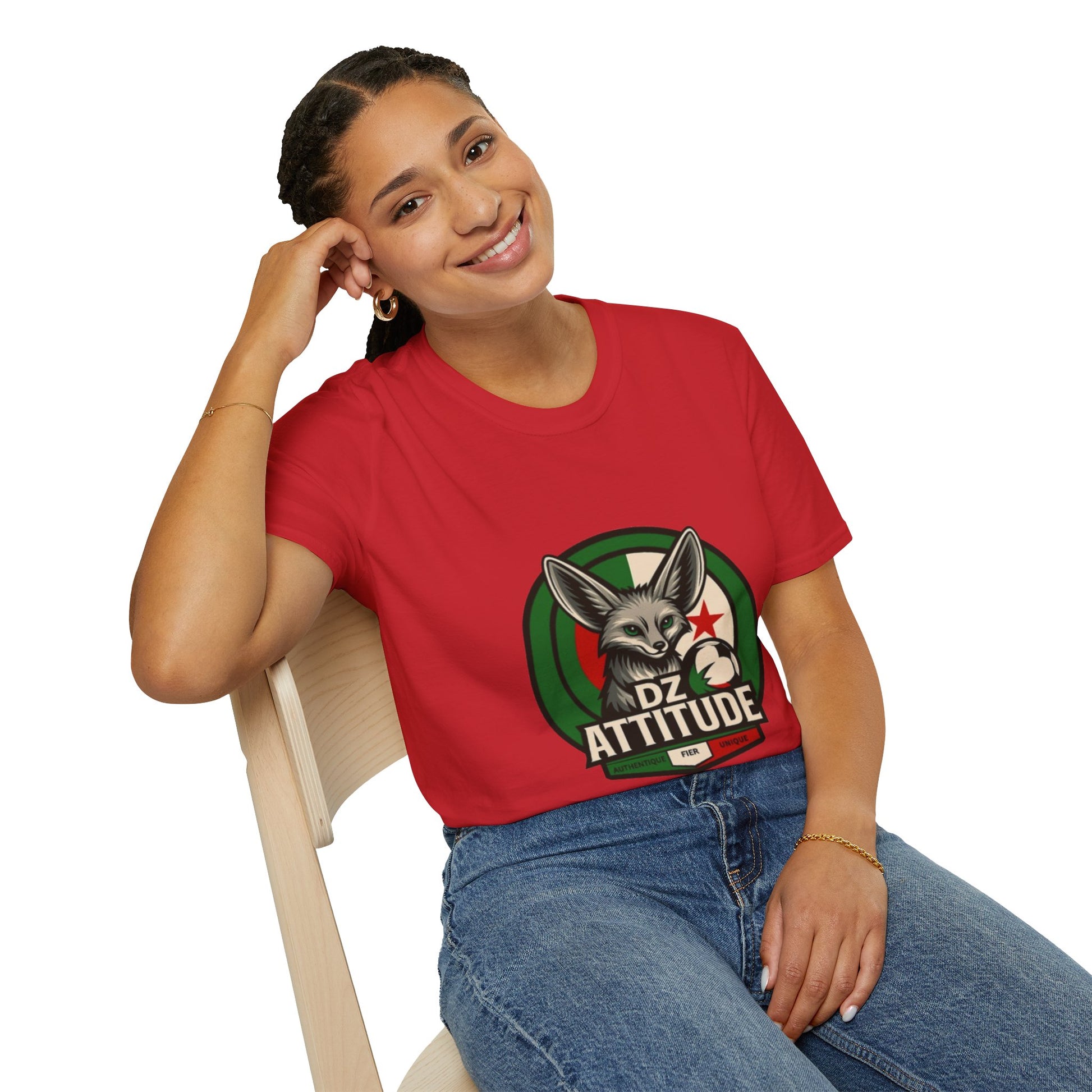 T-Shirt Unisexe DZ ATTITUDE – Fier. Authentique. Unique