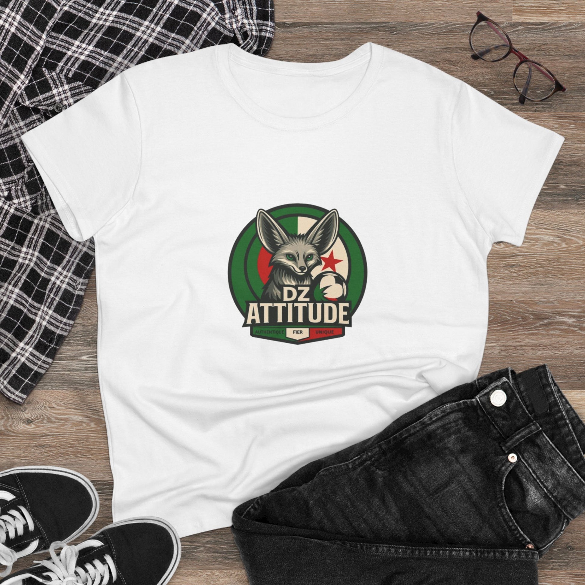 T-shirt Femme DZ ATTITUDE – Fier. Authentique. Unique