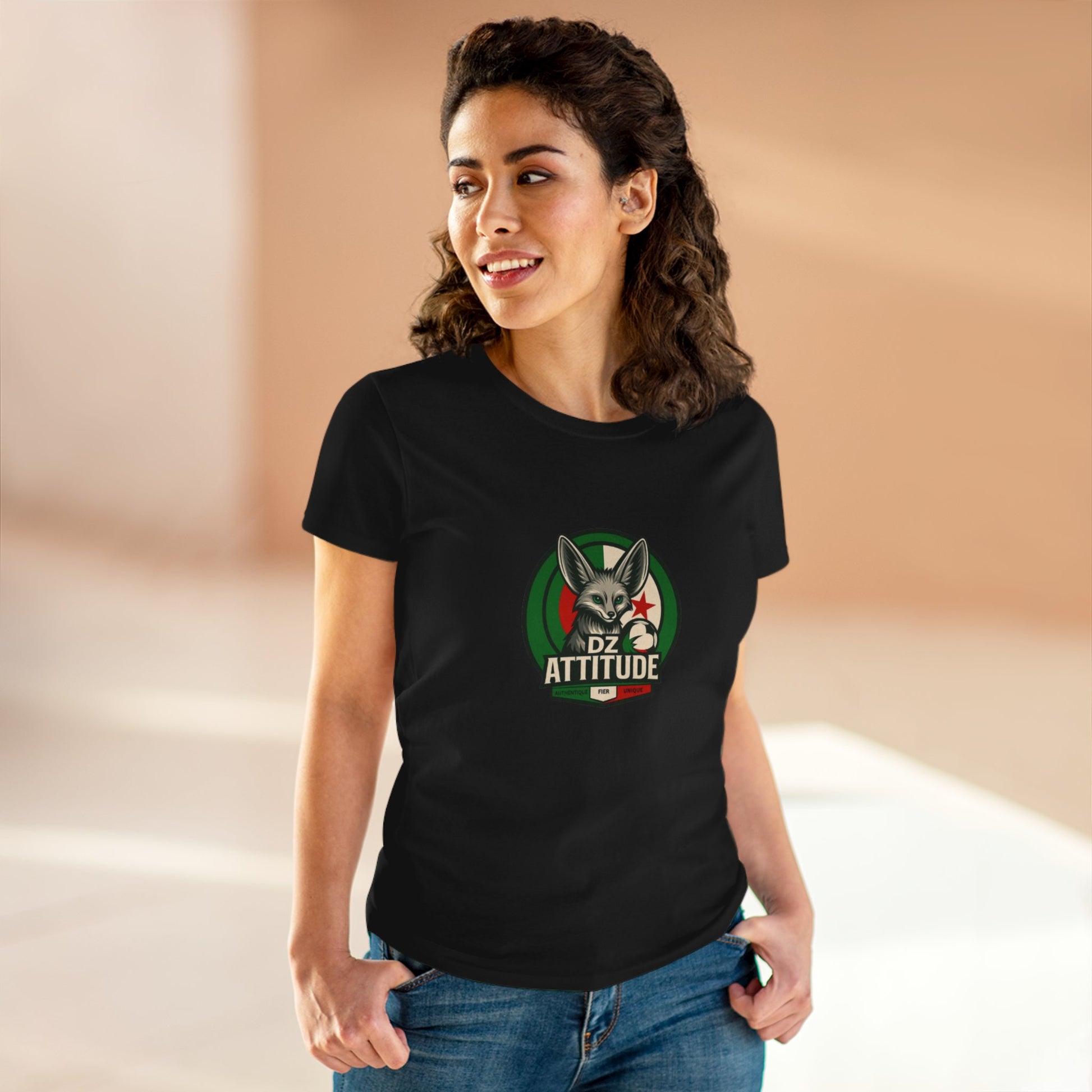 T-shirt Femme DZ ATTITUDE – Fier. Authentique. Unique