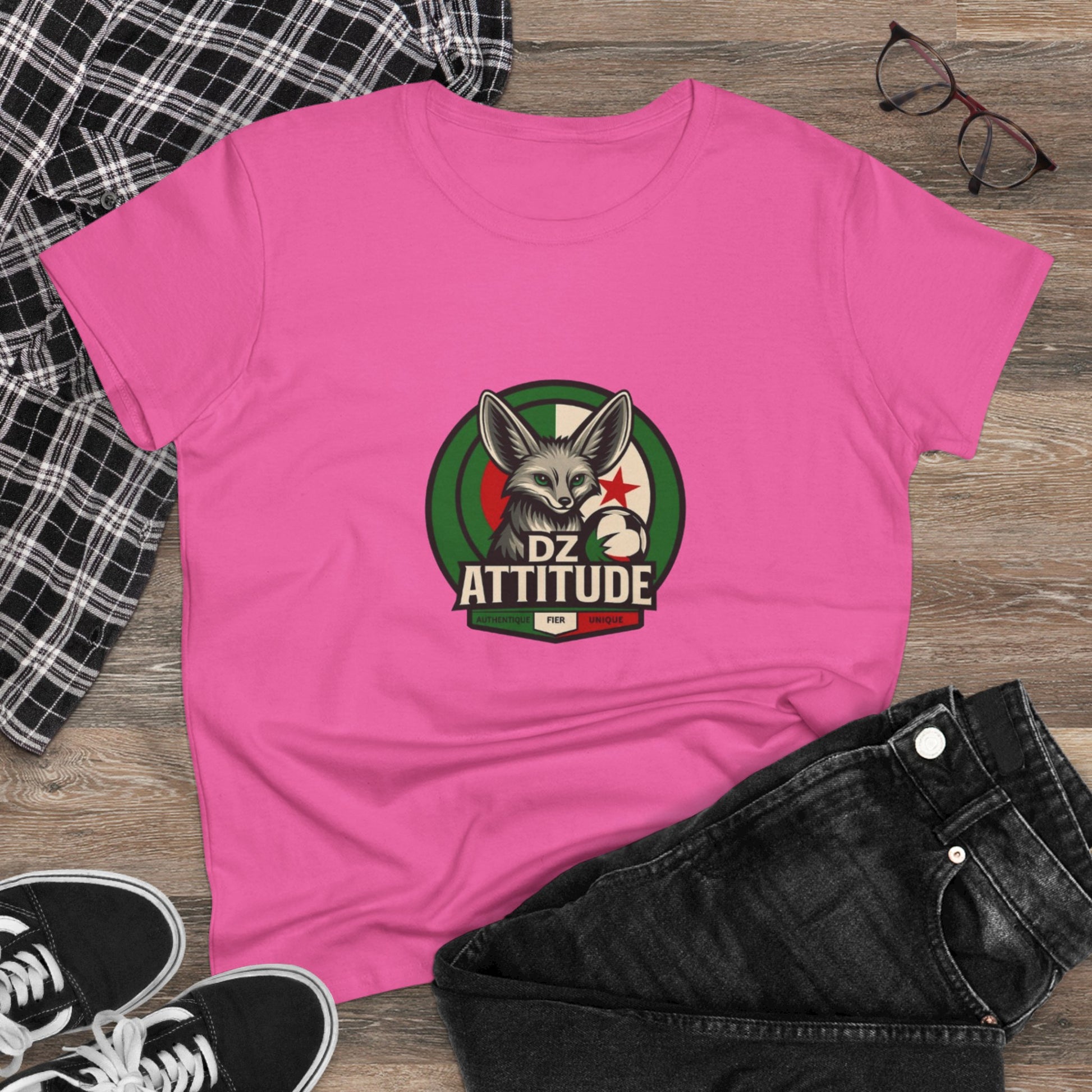 T-shirt Femme DZ ATTITUDE – Fier. Authentique. Unique