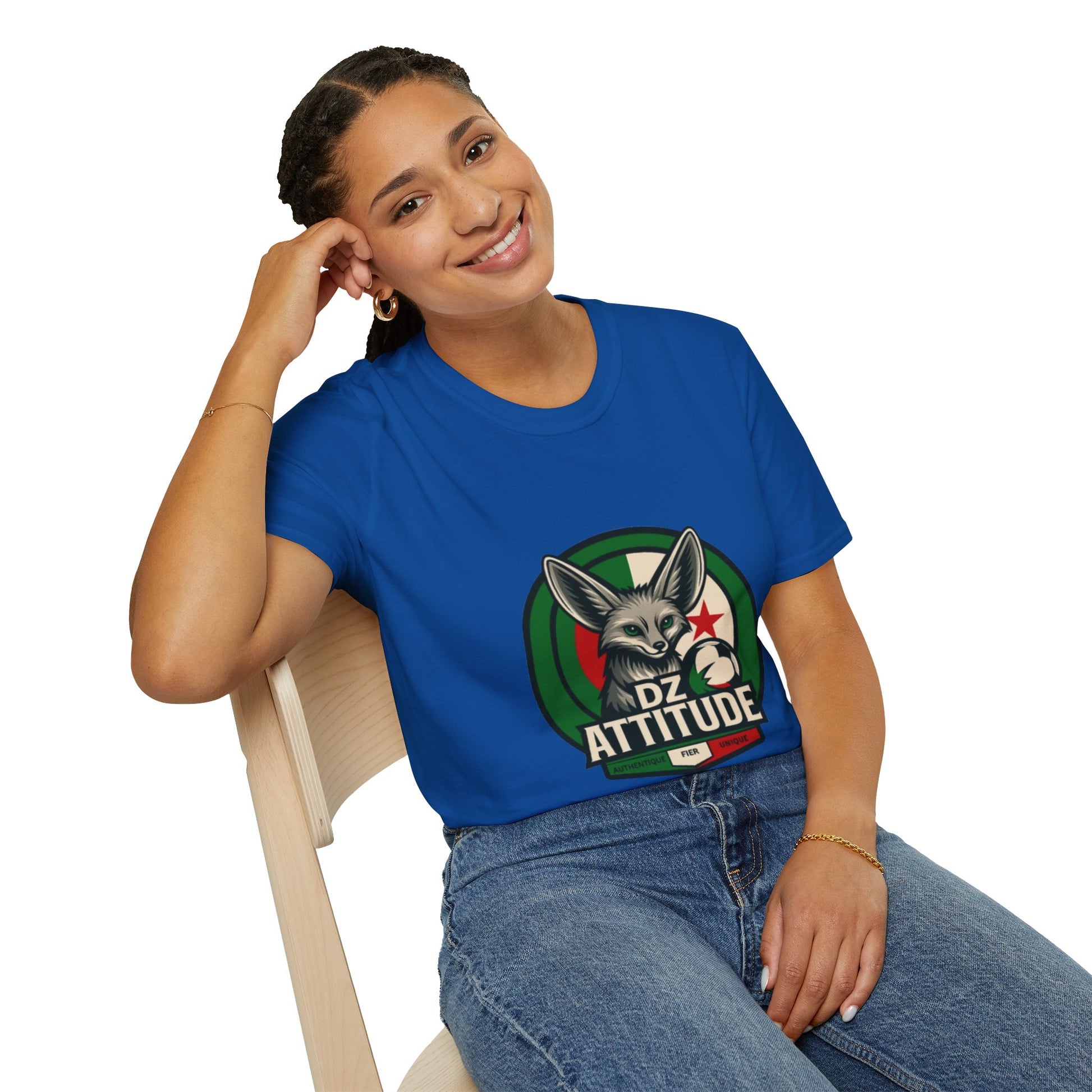T-Shirt Unisexe DZ ATTITUDE – Fier. Authentique. Unique