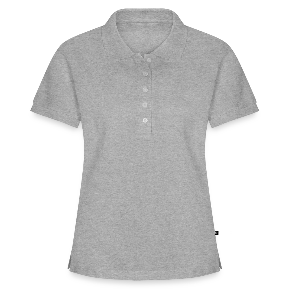 Polo Premium Bio Femme – DZ Attitude - heather grey