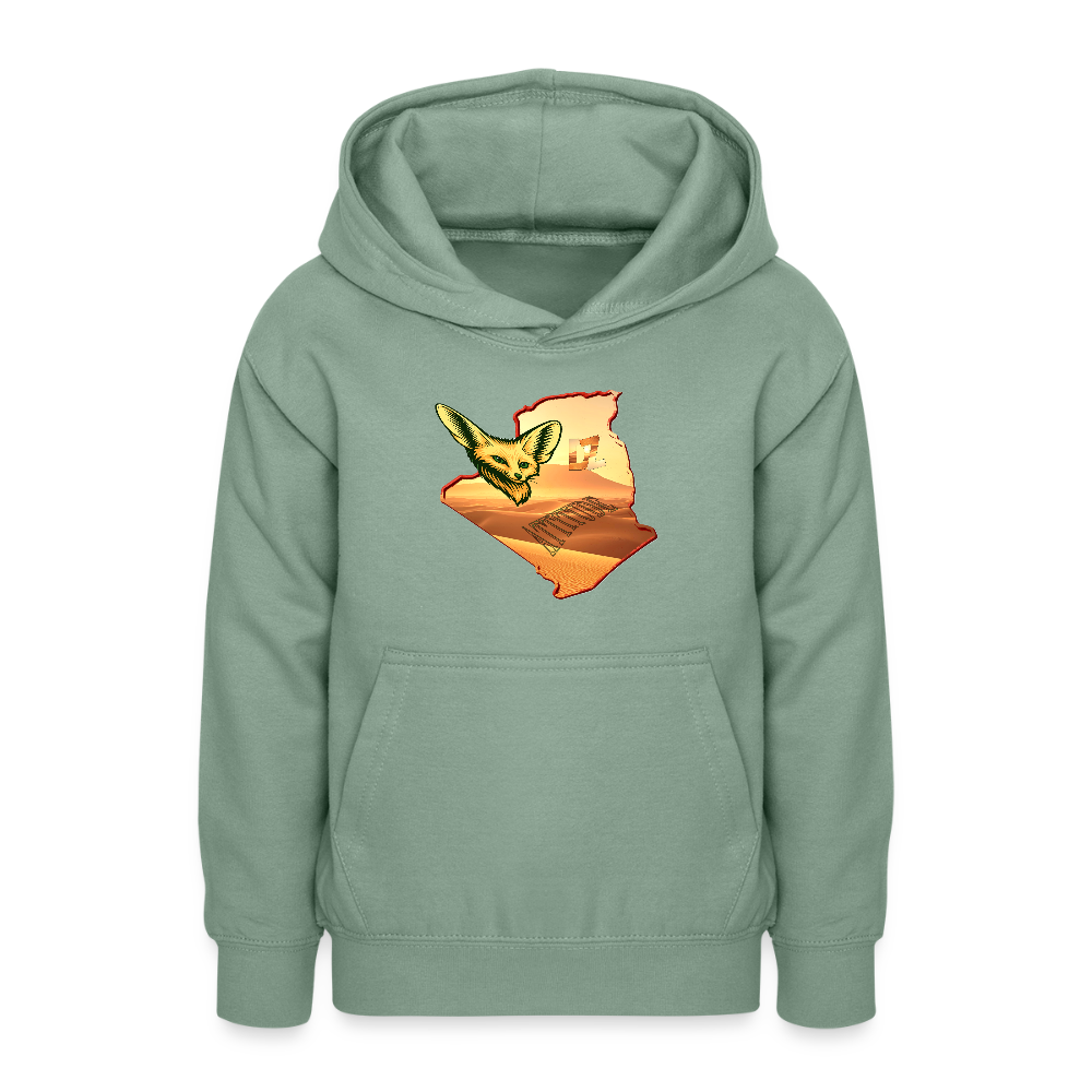 Sweat Ado Terre Dz Kids – Fier Libre Stylé par DZ ATTITUDE - steel green