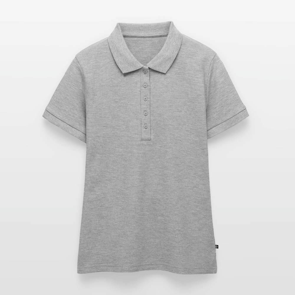 Polo Premium Bio Femme – DZ Attitude - heather grey