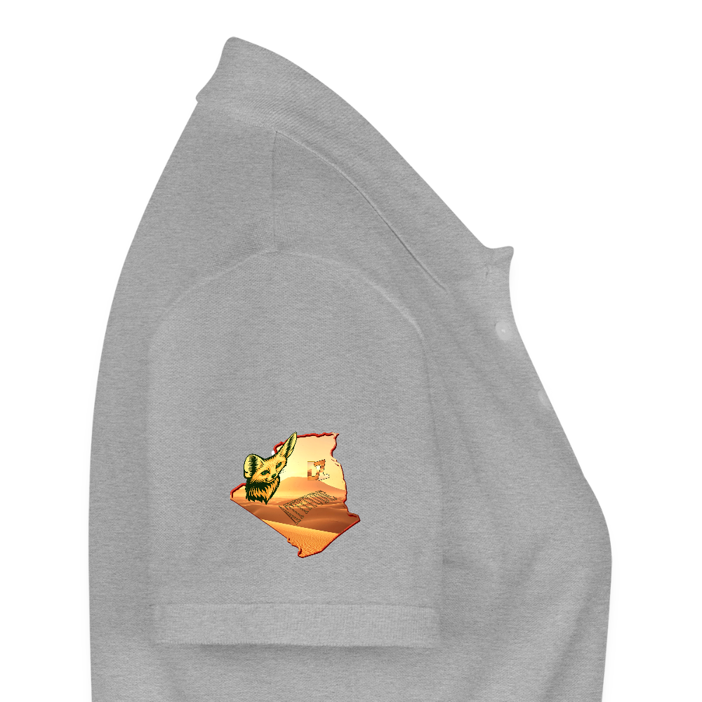 Polo Premium Bio Femme – DZ Attitude - heather grey