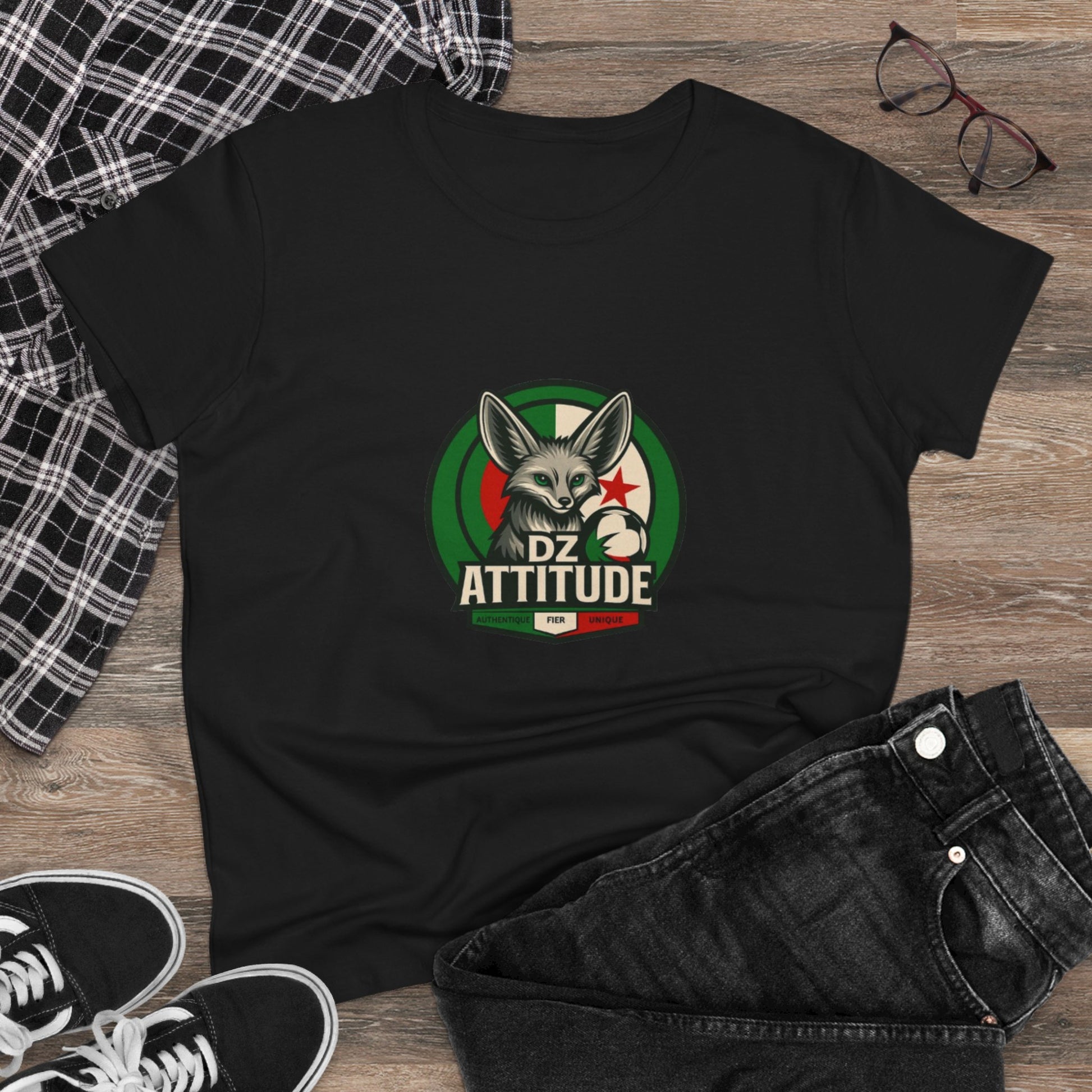 T-shirt Femme DZ ATTITUDE – Fier. Authentique. Unique