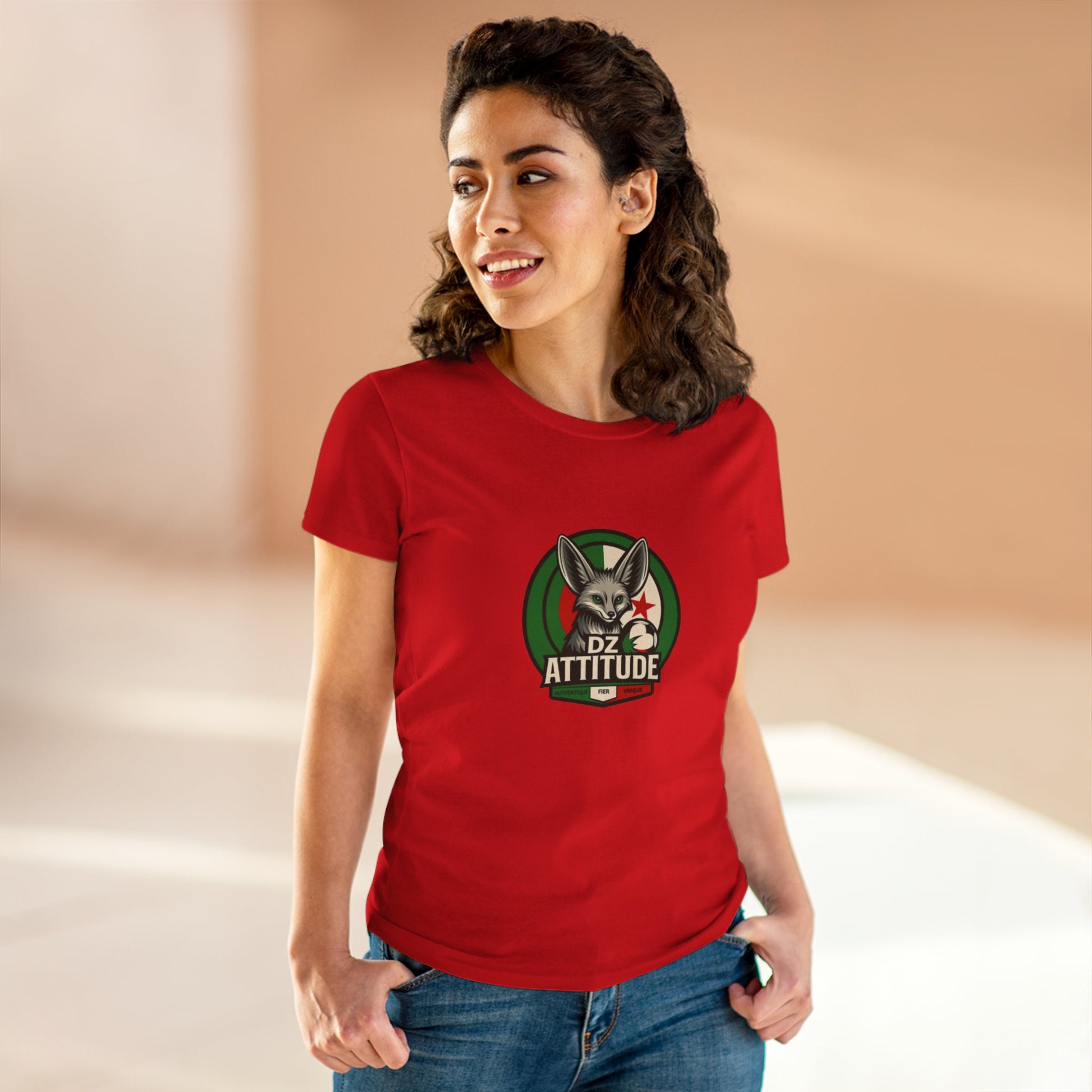 T-shirt Femme DZ ATTITUDE – Fier. Authentique. Unique
