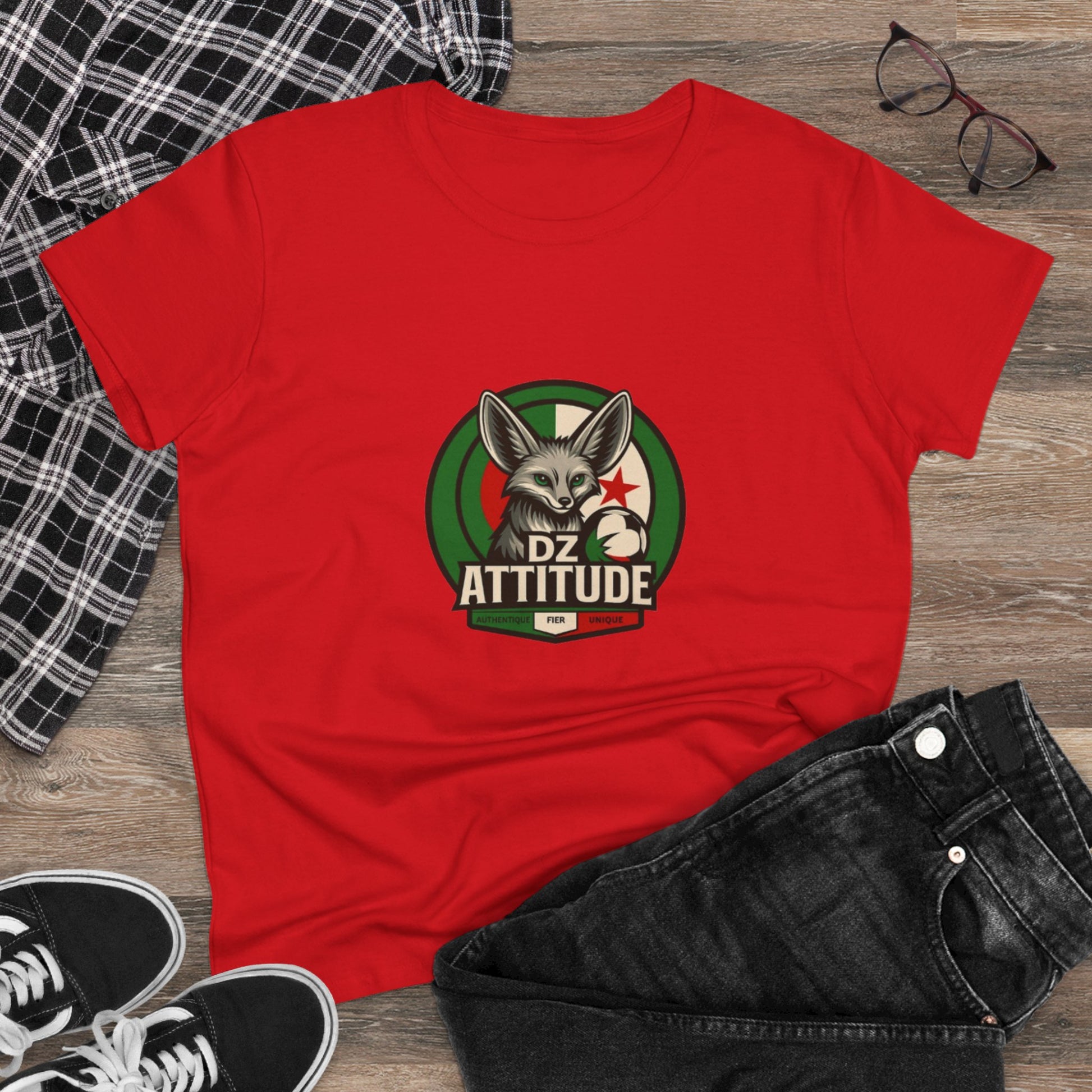 T-shirt Femme DZ ATTITUDE – Fier. Authentique. Unique