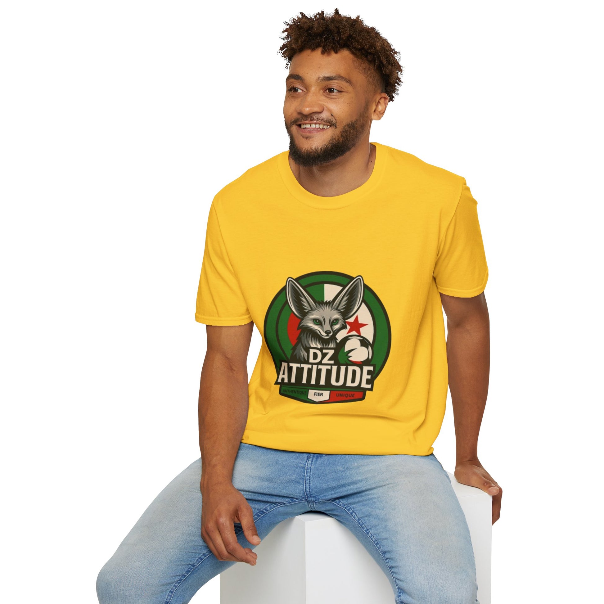 T-Shirt Unisexe DZ ATTITUDE – Fier. Authentique. Unique
