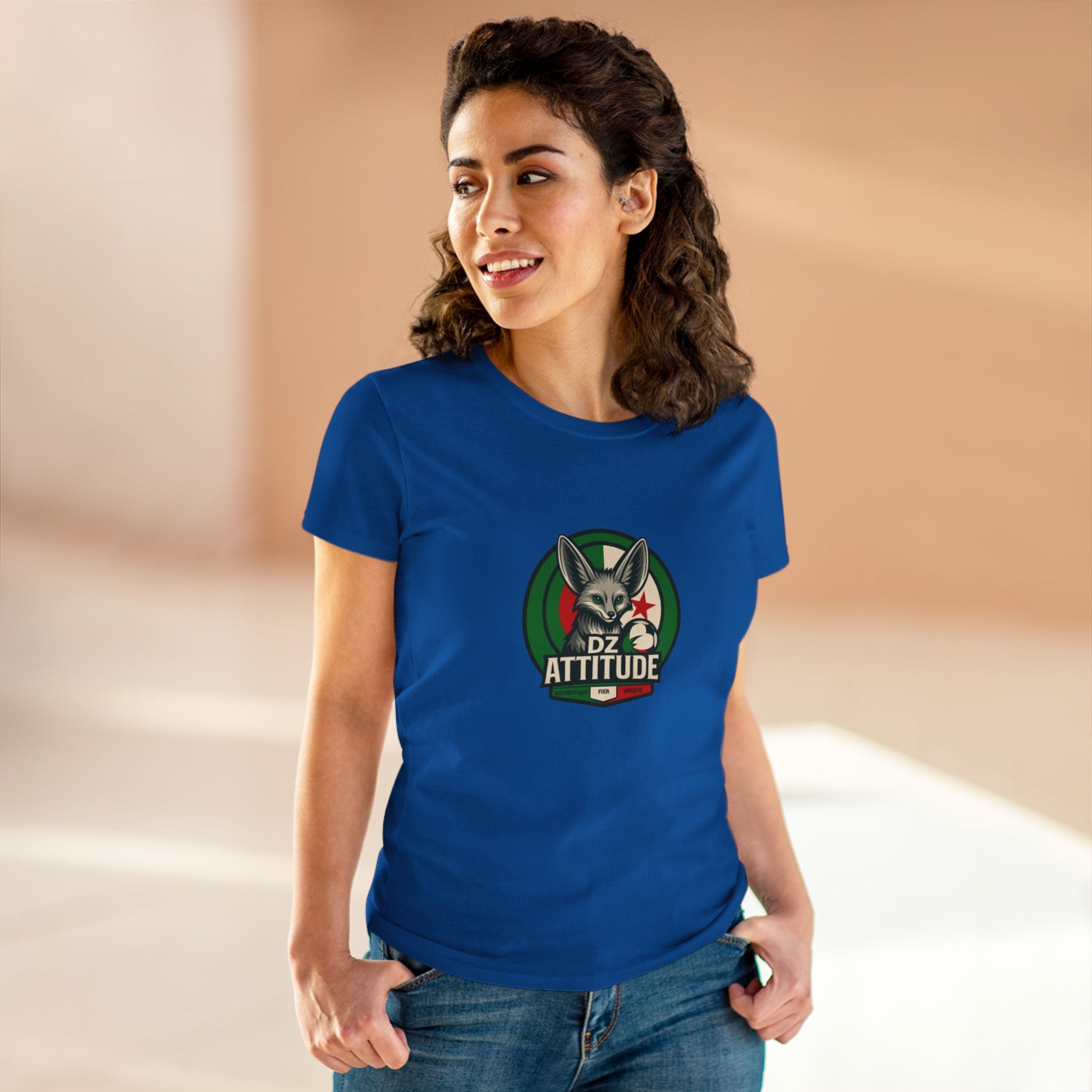 T-shirt Femme DZ ATTITUDE – Fier. Authentique. Unique