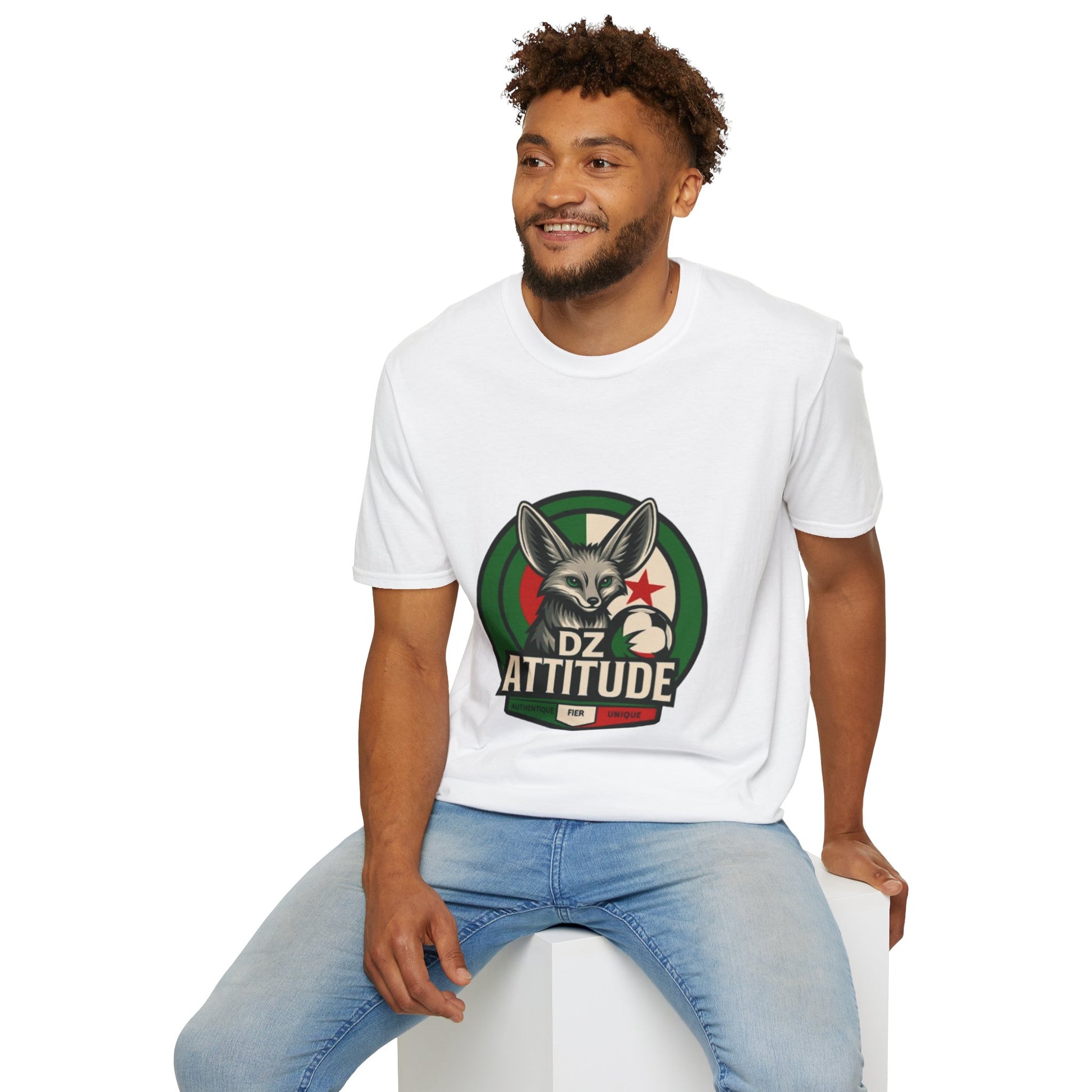 T-Shirt Unisexe DZ ATTITUDE – Fier. Authentique. Unique