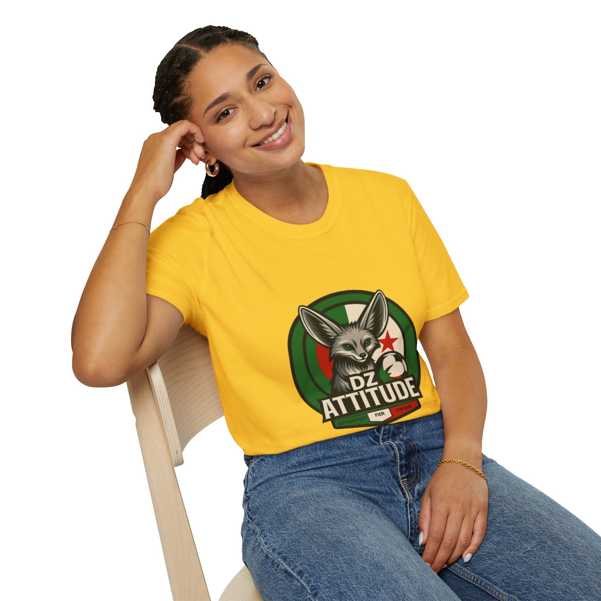 T-Shirt Unisexe DZ ATTITUDE – Fier. Authentique. Unique
