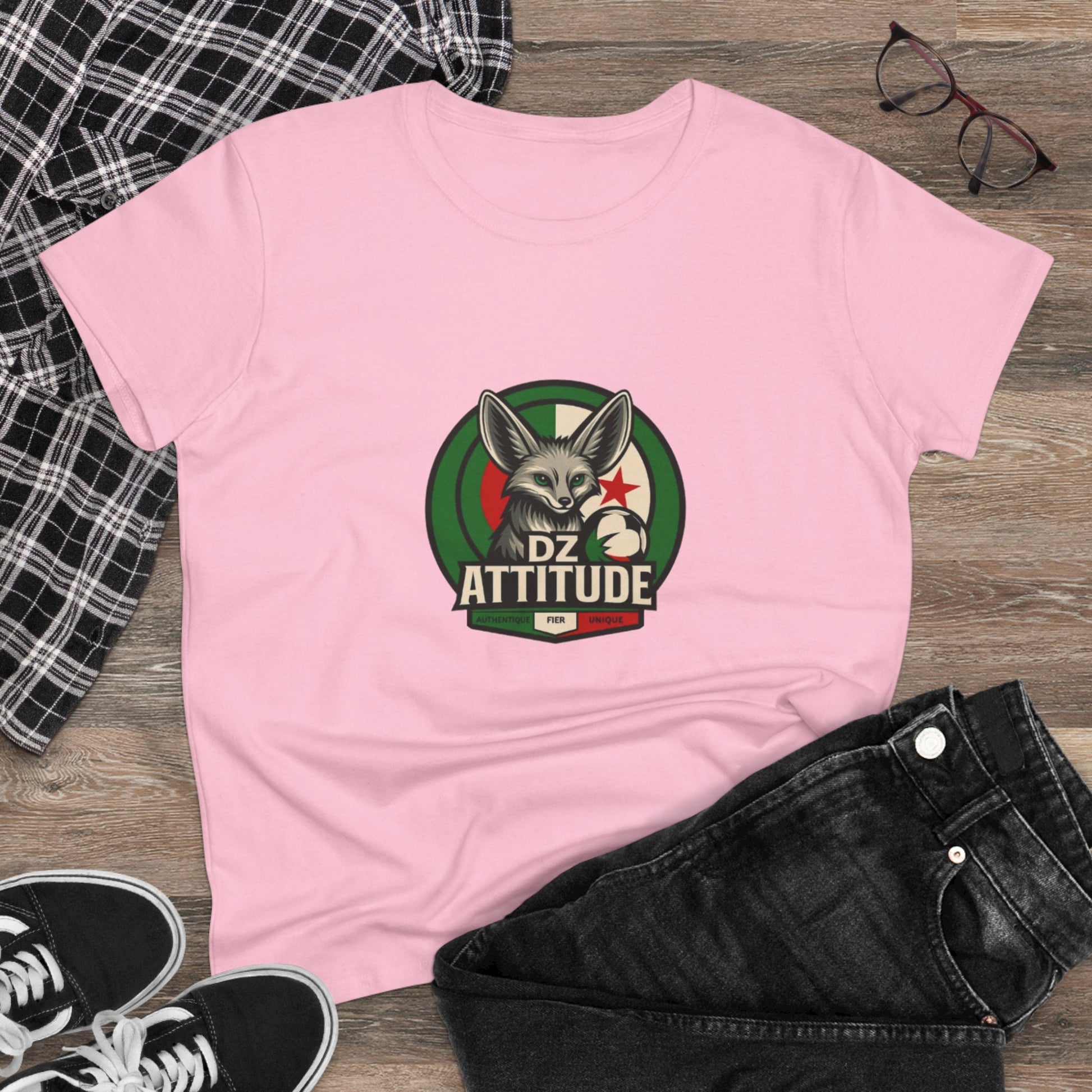 T-shirt Femme DZ ATTITUDE – Fier. Authentique. Unique
