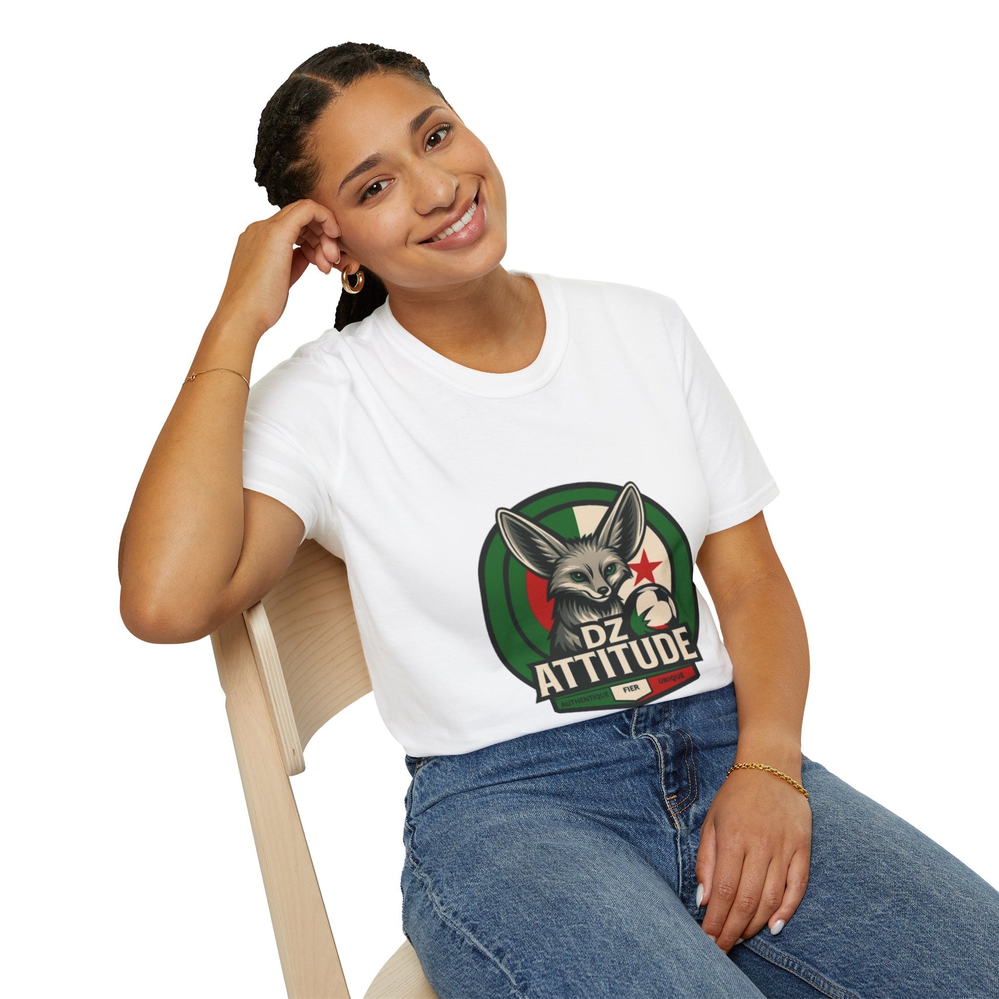 T-Shirt Unisexe DZ ATTITUDE – Fier. Authentique. Unique